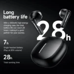 Hoco EQ33 Gem True Wireless Earbuds (Bluetooth 5.4, JL AC6983D4, Up to 7 Hours) - Image 4